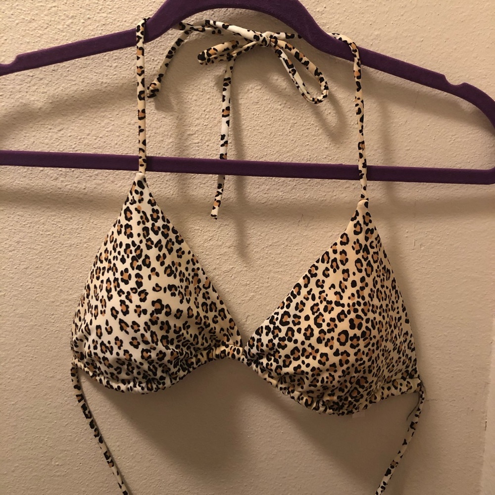 Victoria’s Secret Leopard Bikini Top